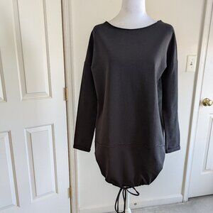 Cotton blend black tunic - Womens Size S